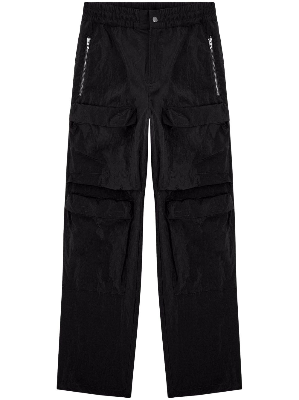 DIESEL Relaxed Fit Snap Button Pants - Size 46