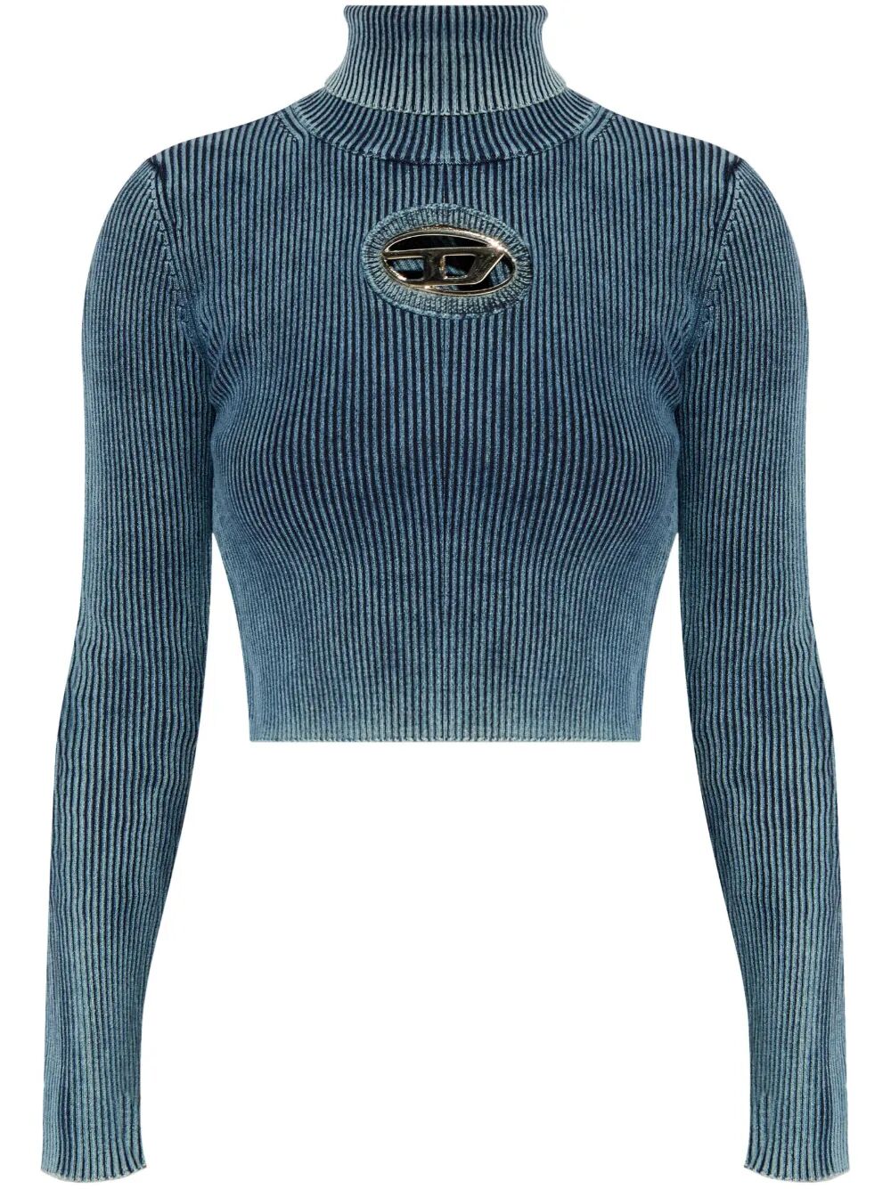 DIESEL Women's Anchor Turtle Neck Sweater
