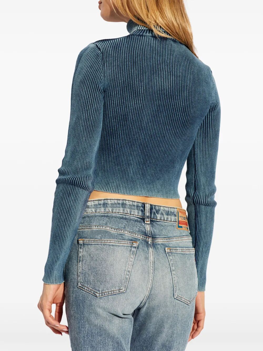 DIESEL Women's Anchor Turtle Neck Sweater