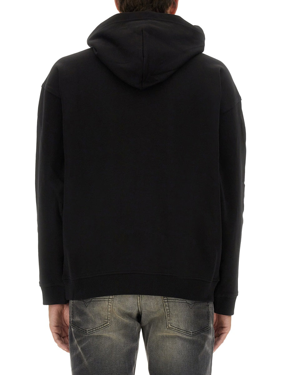 DIESEL Regular Fit Hoodie Sweatshirt for Men - Size S