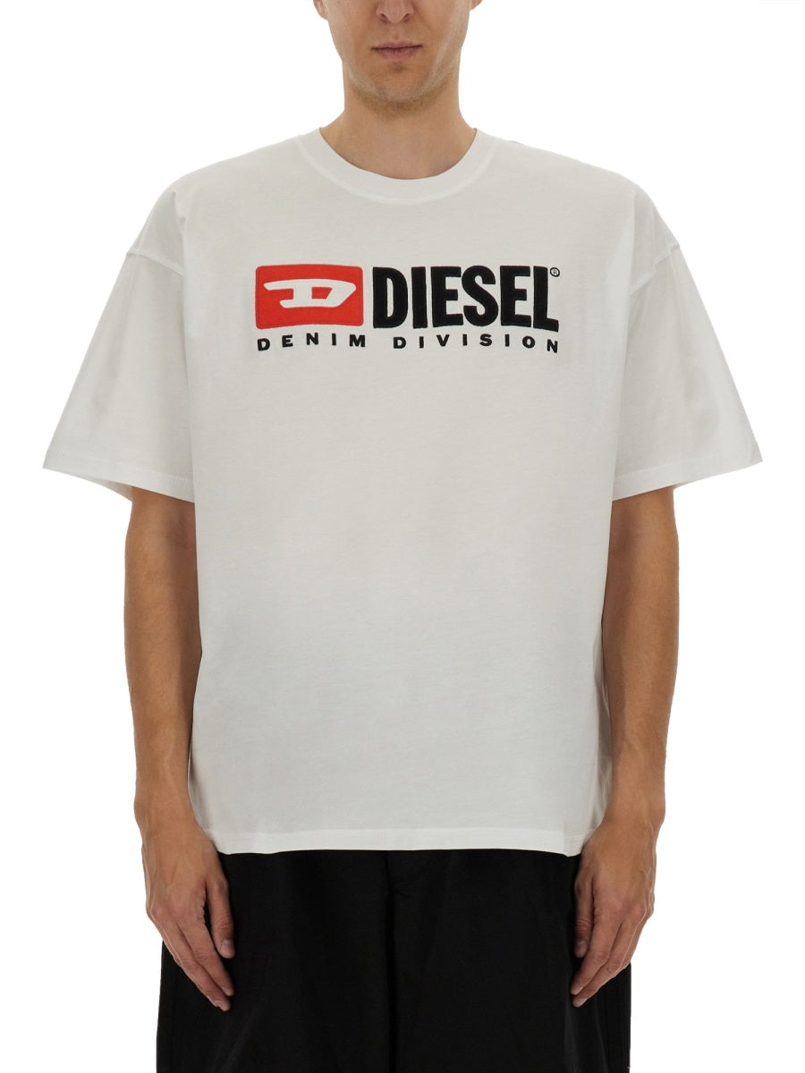 DIESEL Classic Cotton T-Shirt for Men - FW25 Collection