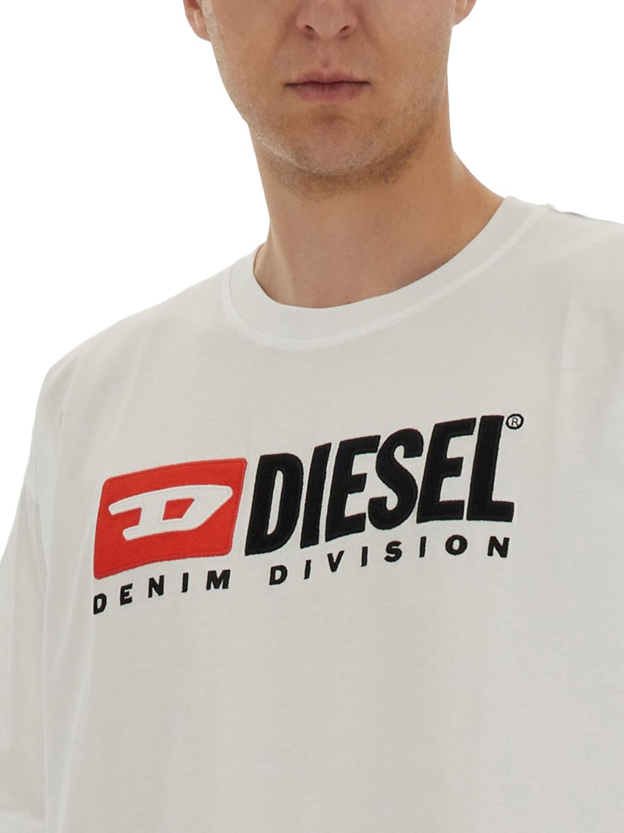 DIESEL Classic Cotton T-Shirt for Men - FW25 Collection