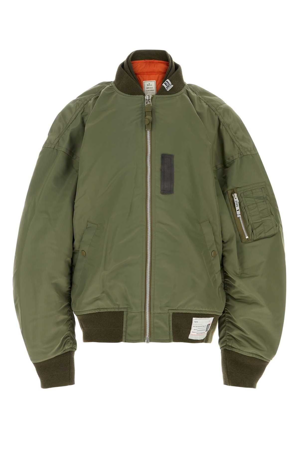MAISON MIHARA YASUHIRO Men's Nylon Bomber Jacket