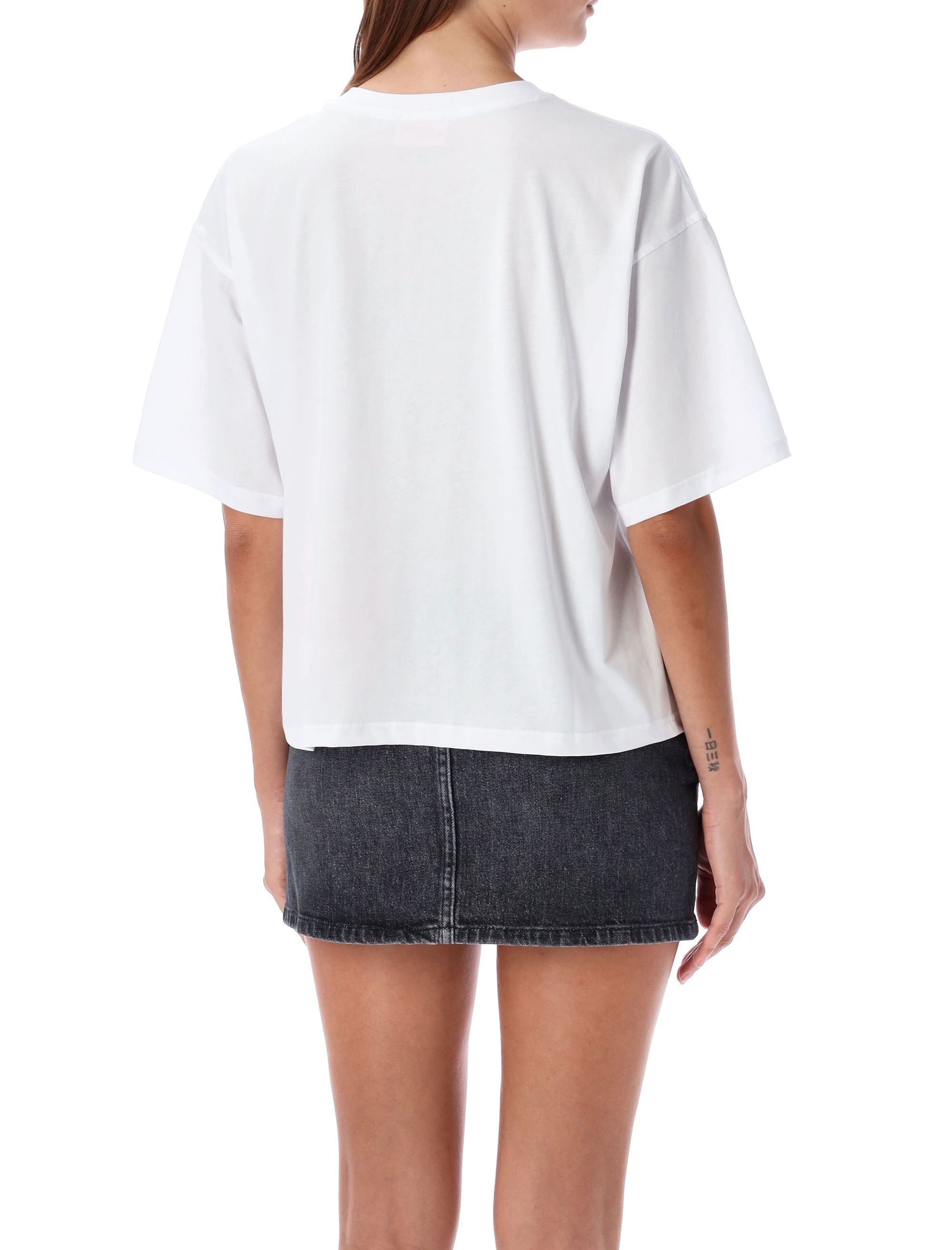 DIESEL Crewneck Crop T-Shirt - Size S