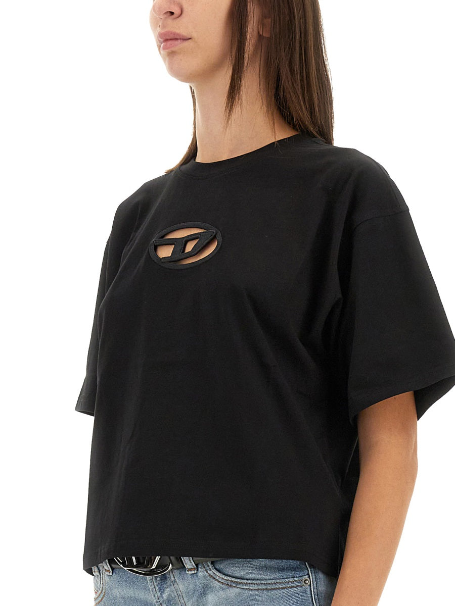 DIESEL Cotton T-Shirts & Polos for Women - FW25 Collection