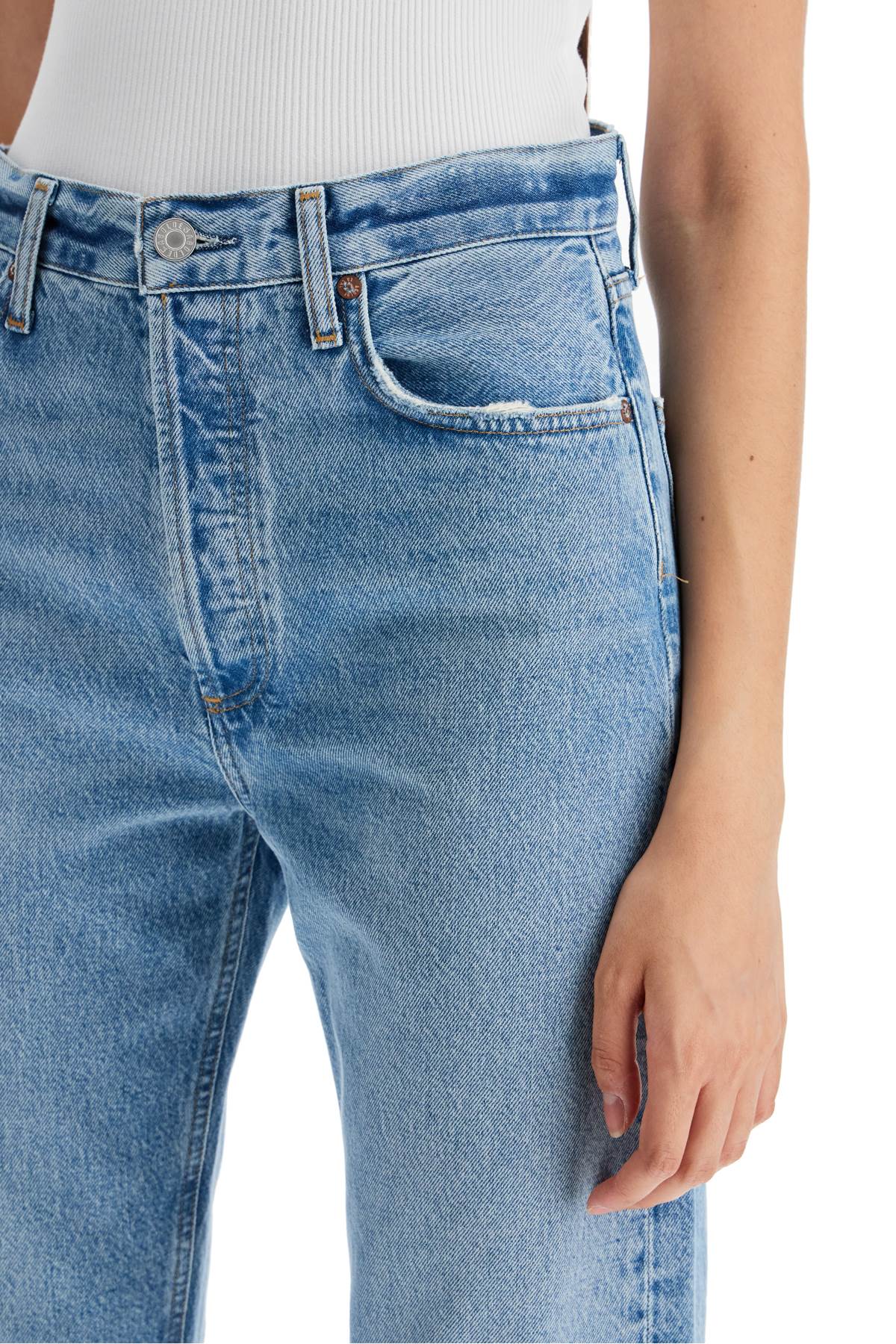 AGOLDE 90's Pinch Waist Mini Jeans