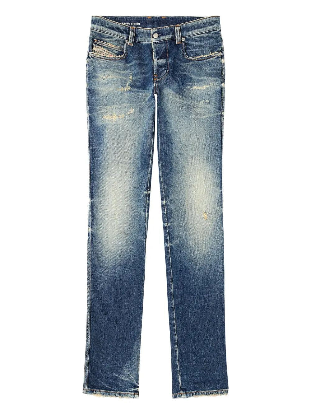DIESEL Men's 1993 D VYL Light Denim Pants