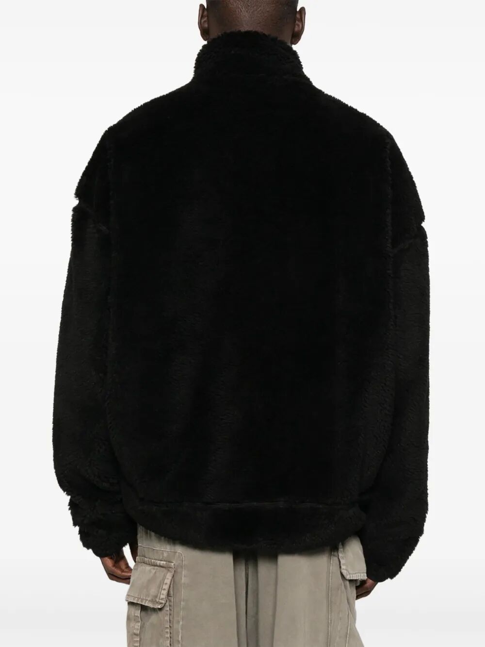 MAISON MIHARA YASUHIRO Amateur Sewn Wide Back Boa Blouson - Fall/Winter 2025
