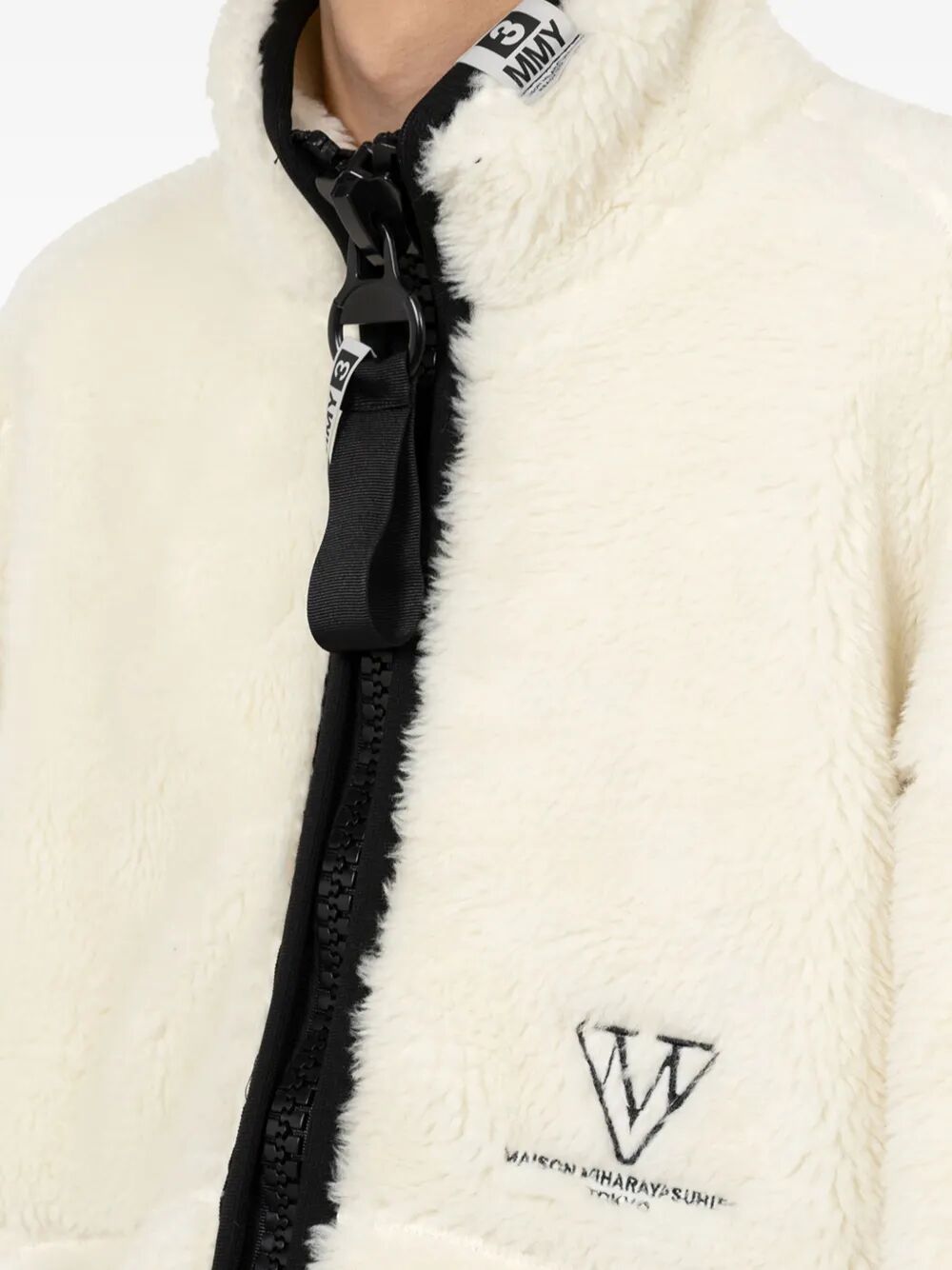 MAISON MIHARA YASUHIRO Amateur Sewn Wide Back Boa Blouson