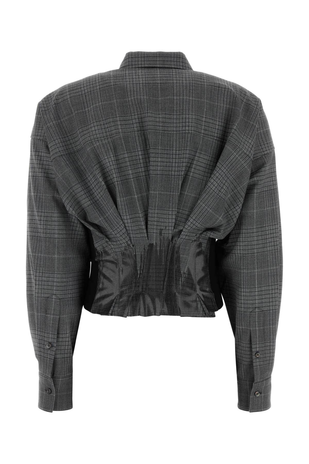 DIESEL Embroidered Stretch Polyester Blend C-Anbu Shirt for Women