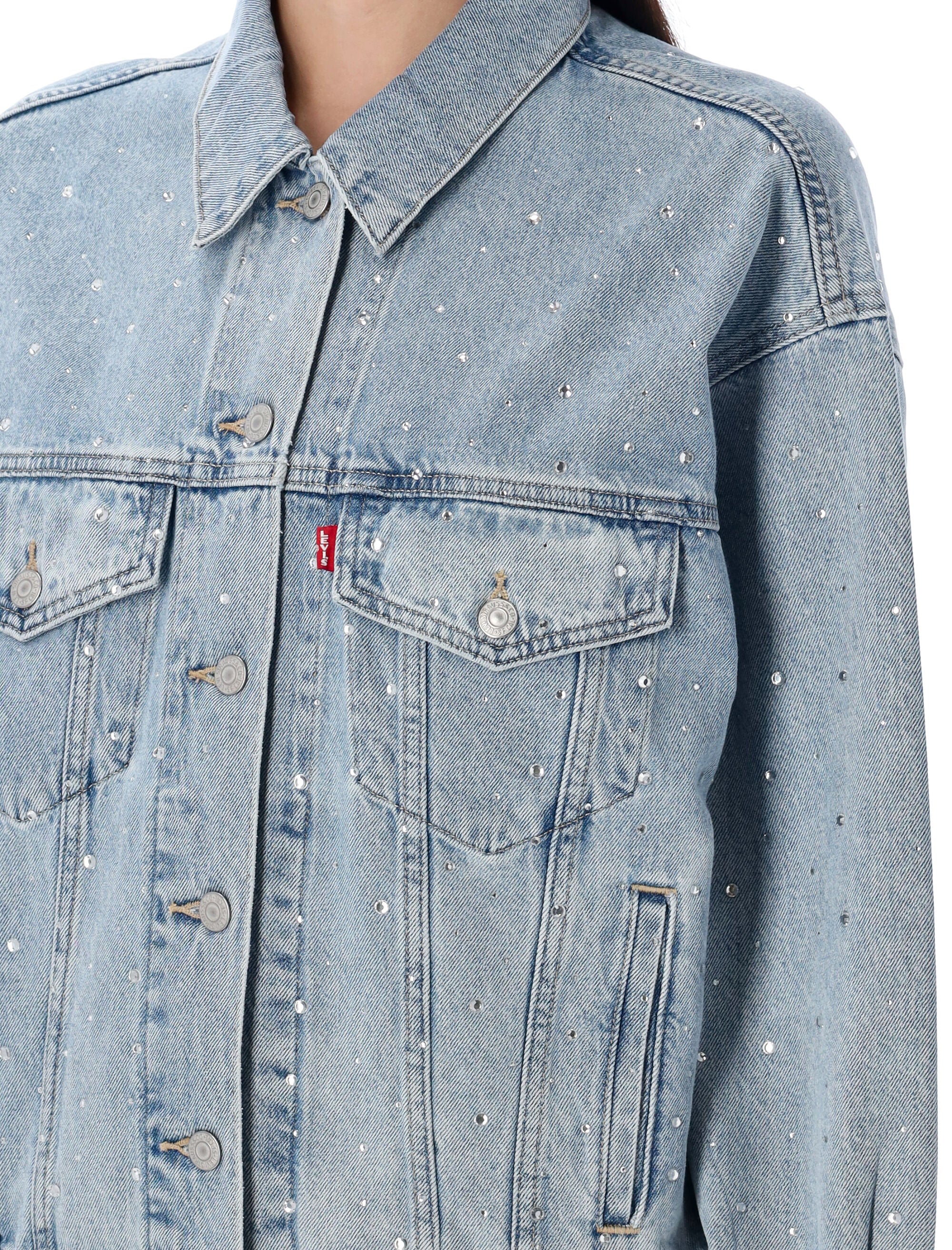 LEVI'S Relaxed Fit '90s Trucker Denim Jacket - Size S