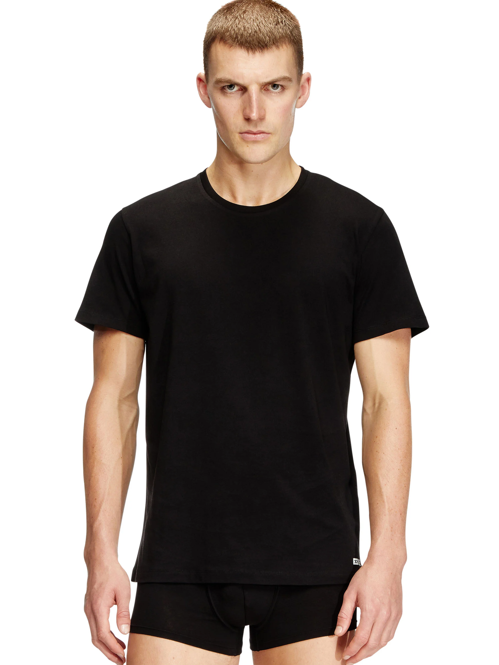 DIESEL Men's Cotton Tee Three-Pack