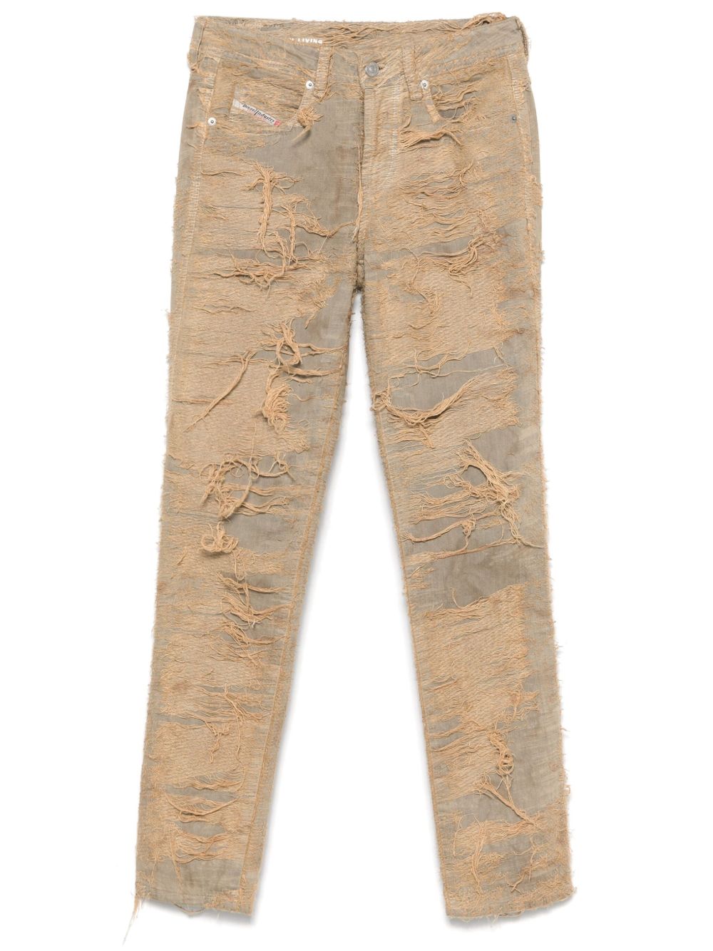 DIESEL Slim Fit Distressed Jeans