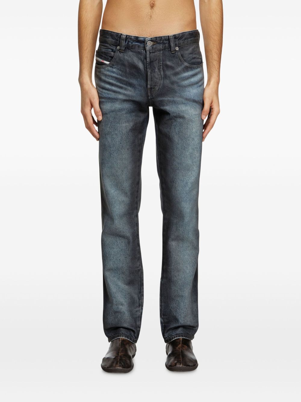 DIESEL Men's Denim Cotton-Canapa Jeans
