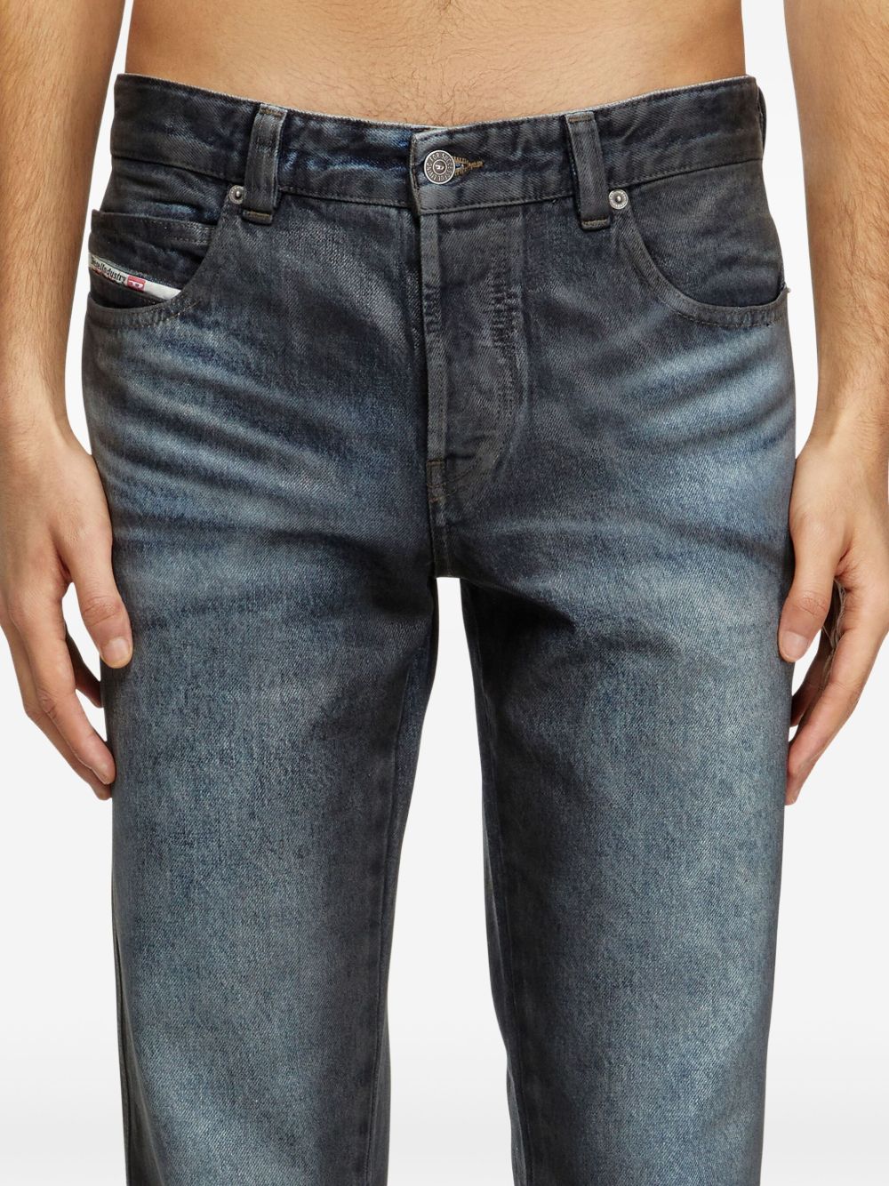 DIESEL Men's Denim Cotton-Canapa Jeans