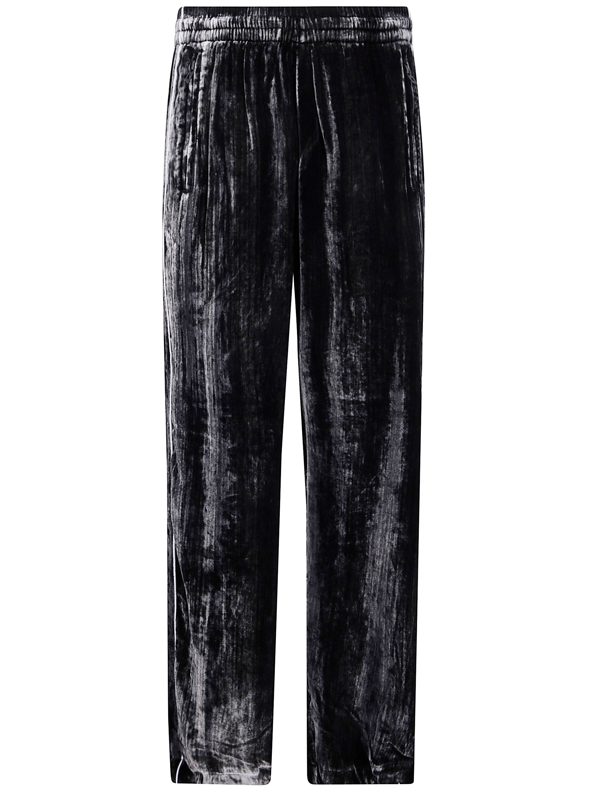 DIESEL Velvet Striped Track Pants