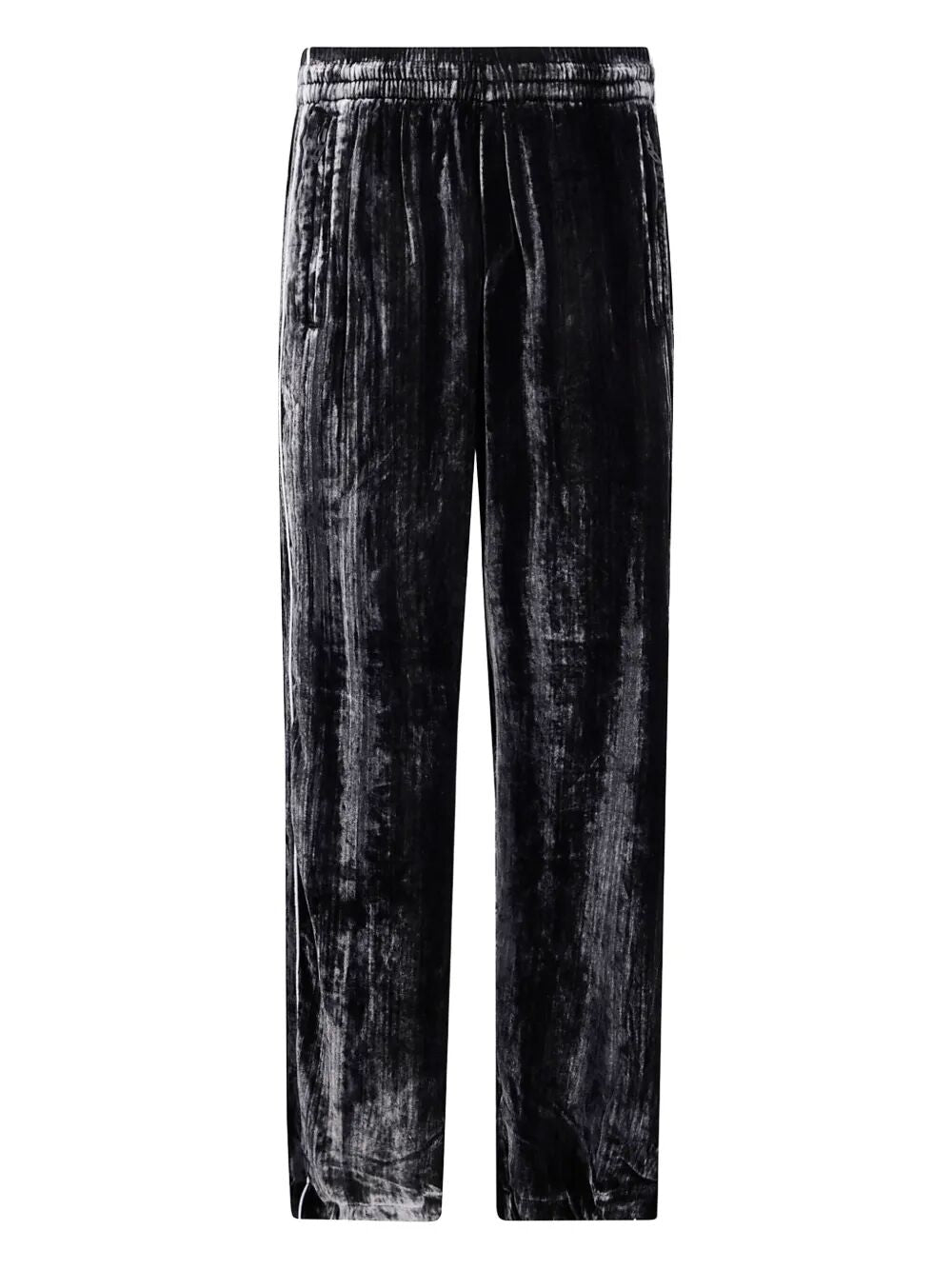 DIESEL Velvet Striped Track Pants
