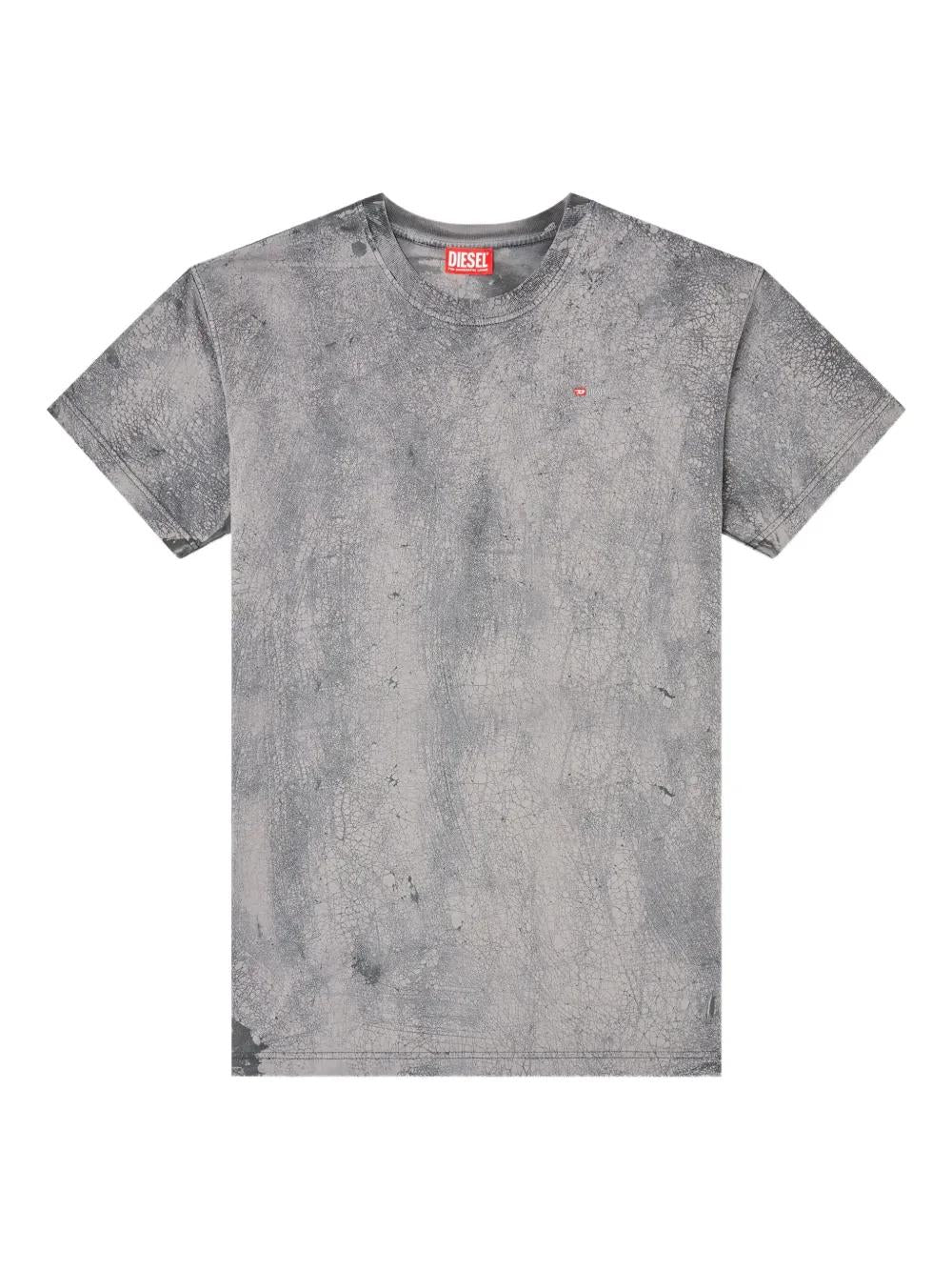 DIESEL Relaxed Fit Short Sleeve T-Shirt