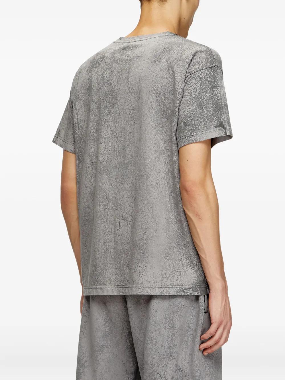 DIESEL Relaxed Fit Short Sleeve T-Shirt