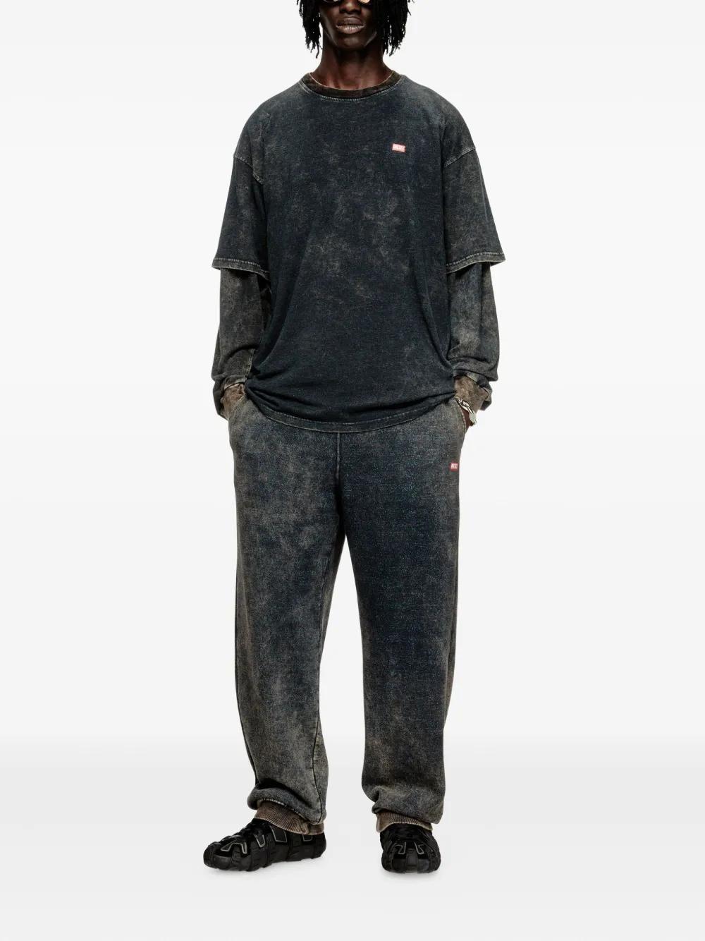 DIESEL Acid-Washed Tee