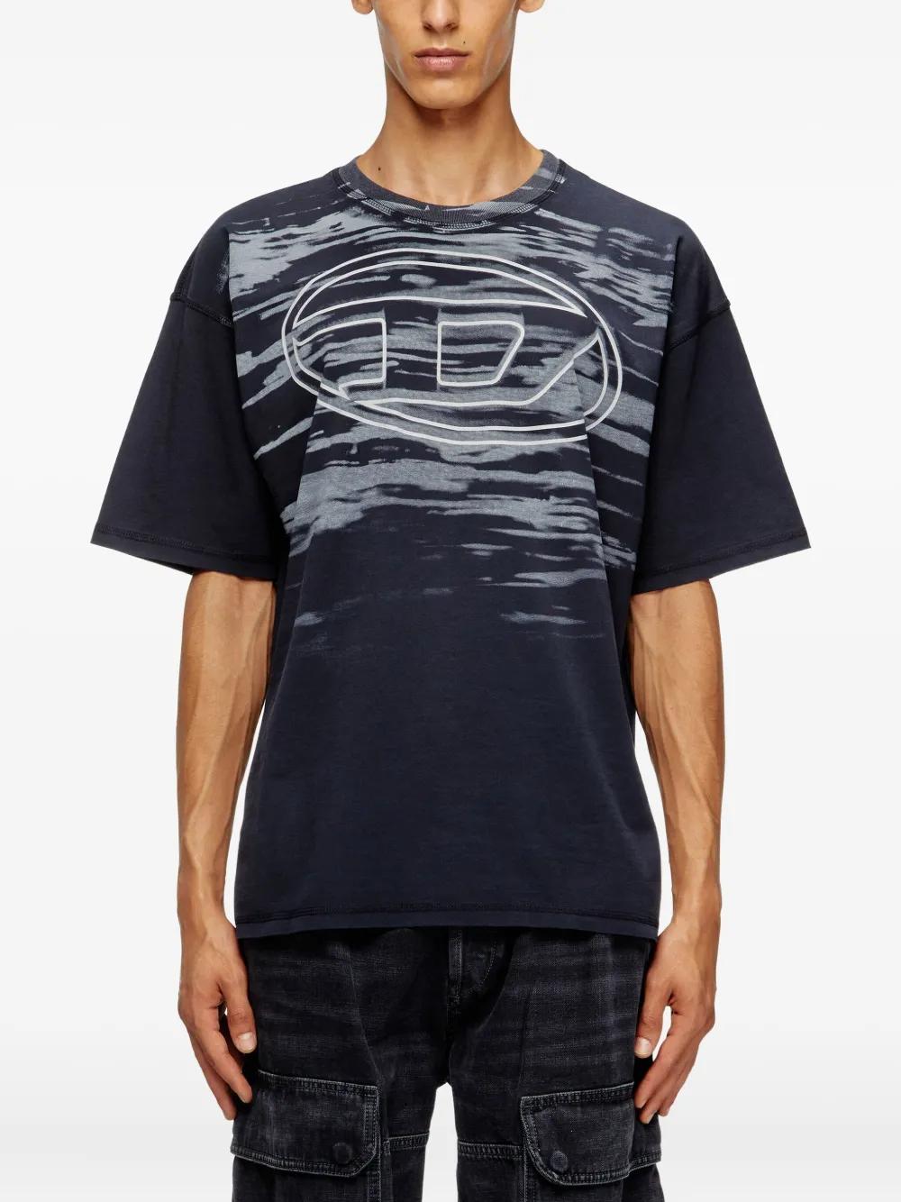 DIESEL Men's Printed T-Shirt - Short Sleeve - FW25