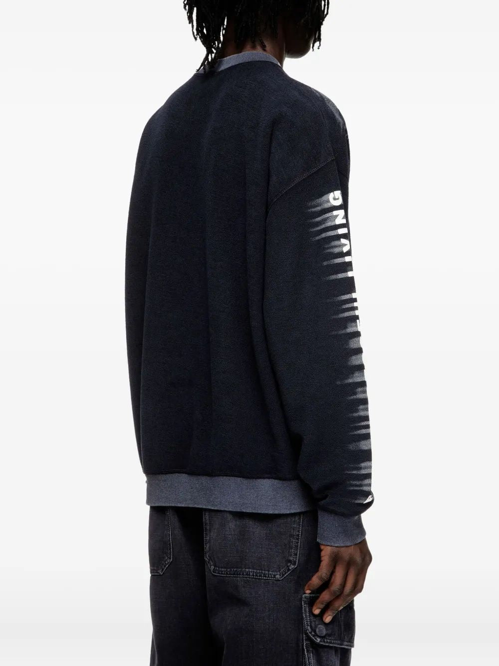 DIESEL Men's Boxy Fit Knit Sweater