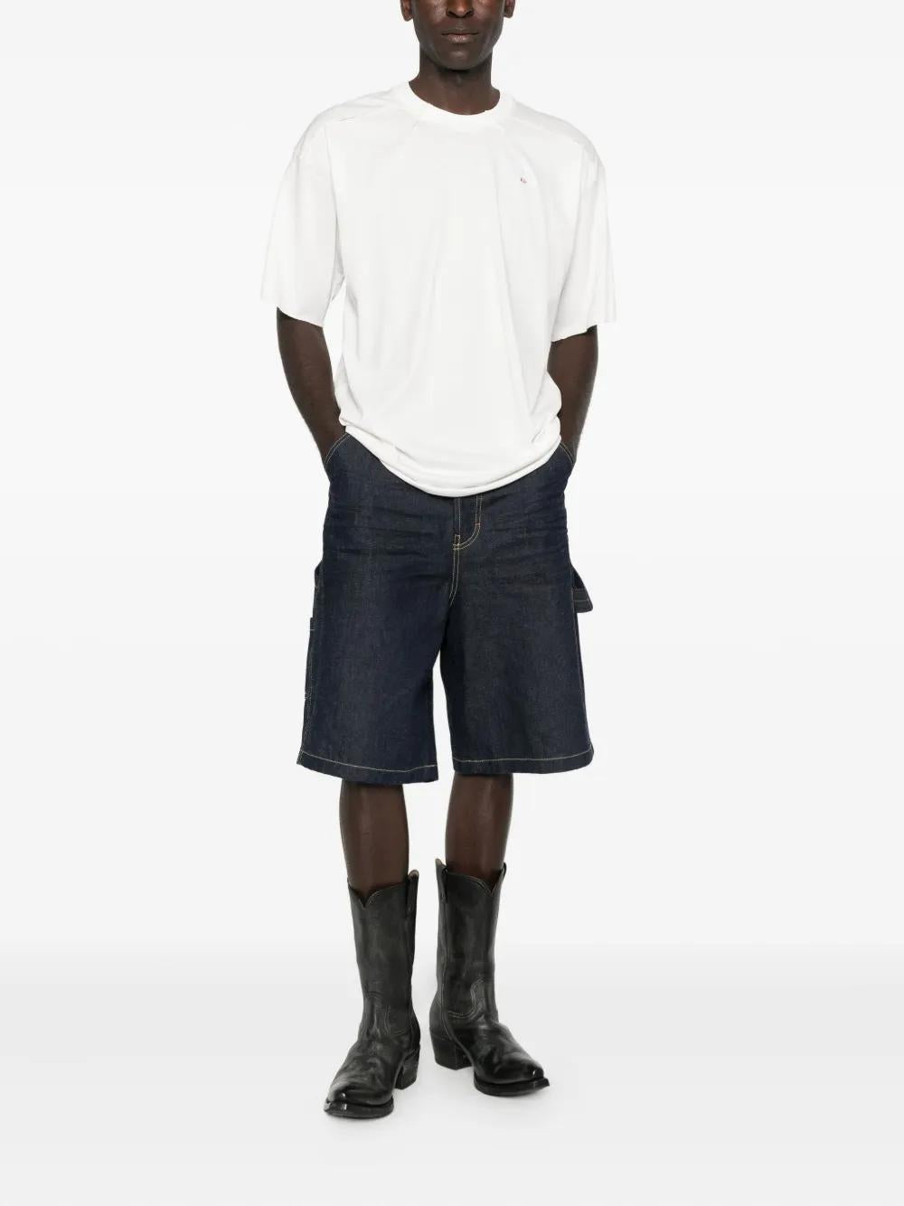 DIESEL Logo Tee - Short Sleeves Stretch Cotton