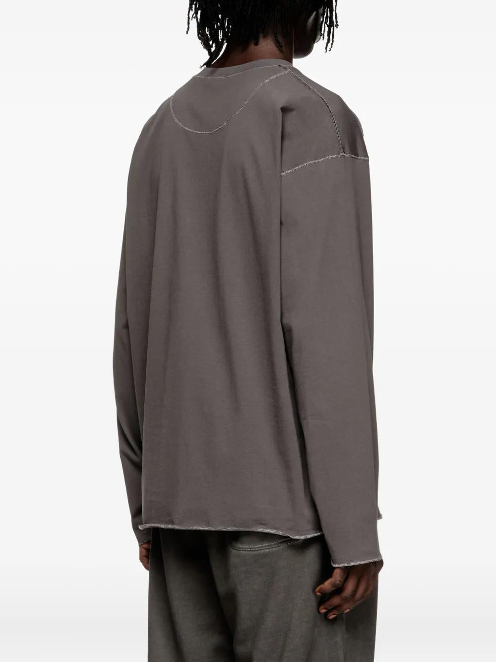 DIESEL Long Sleeve Crew Neck T-Shirt for Men