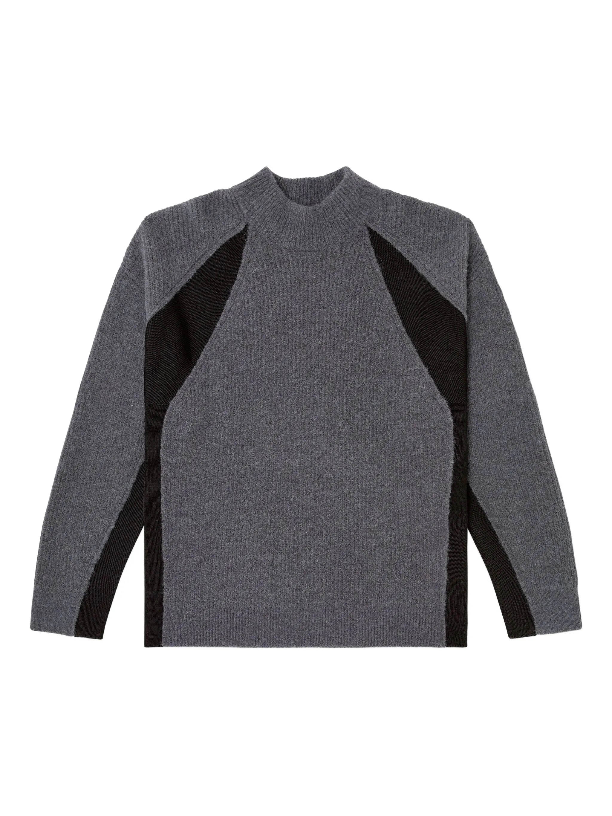 DIESEL K-Lollo-TN Turtleneck Sweater with Elasticated Side Details