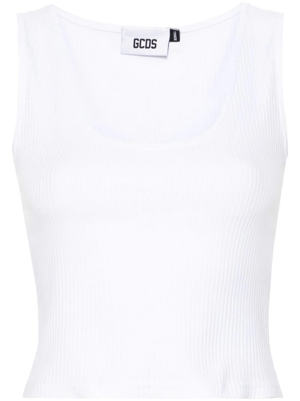 GCDS Bling Logo Tank Top - Women's SS24