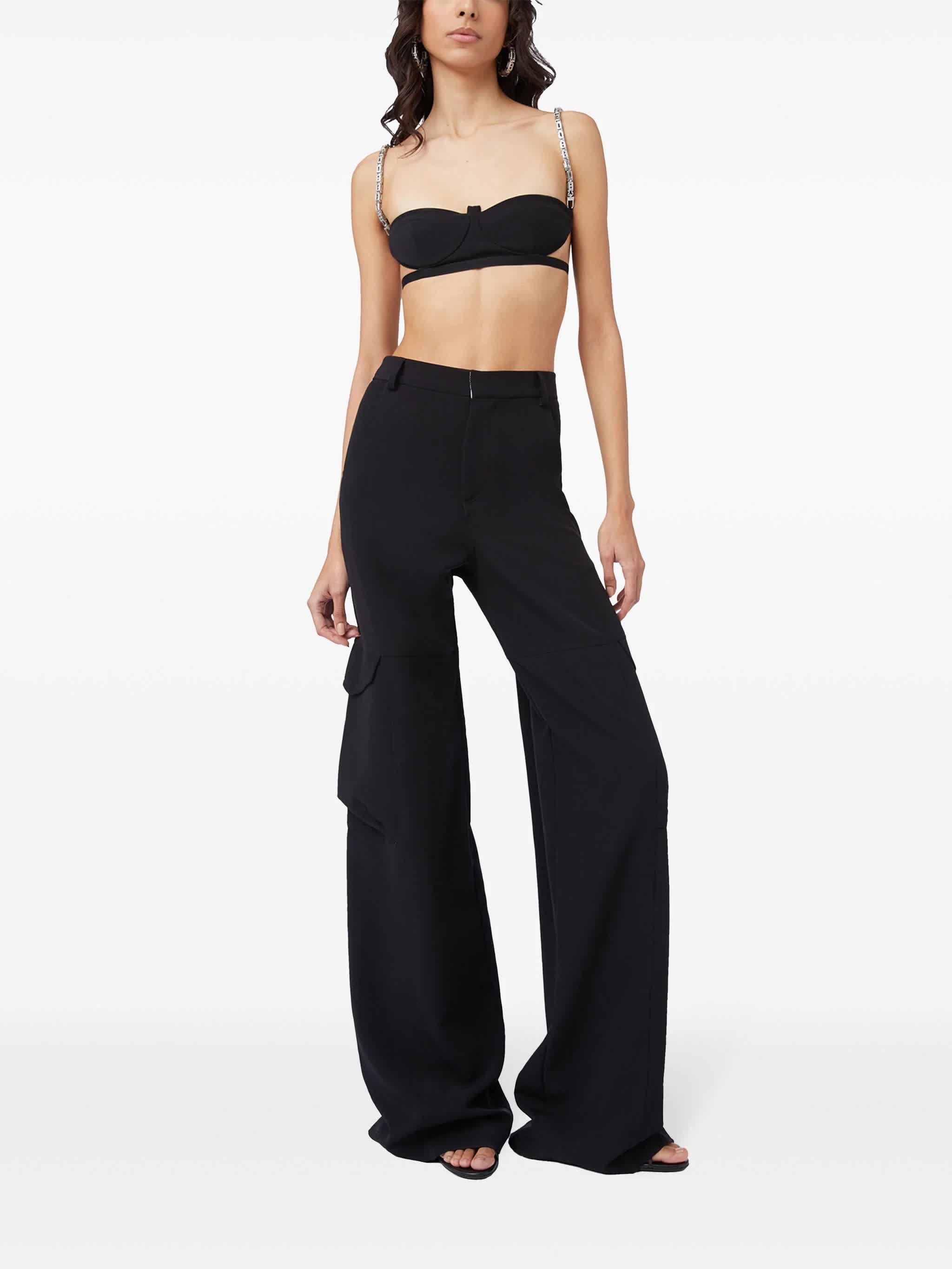 GCDS Fluid Ultracargo Trousers for Women - SS24