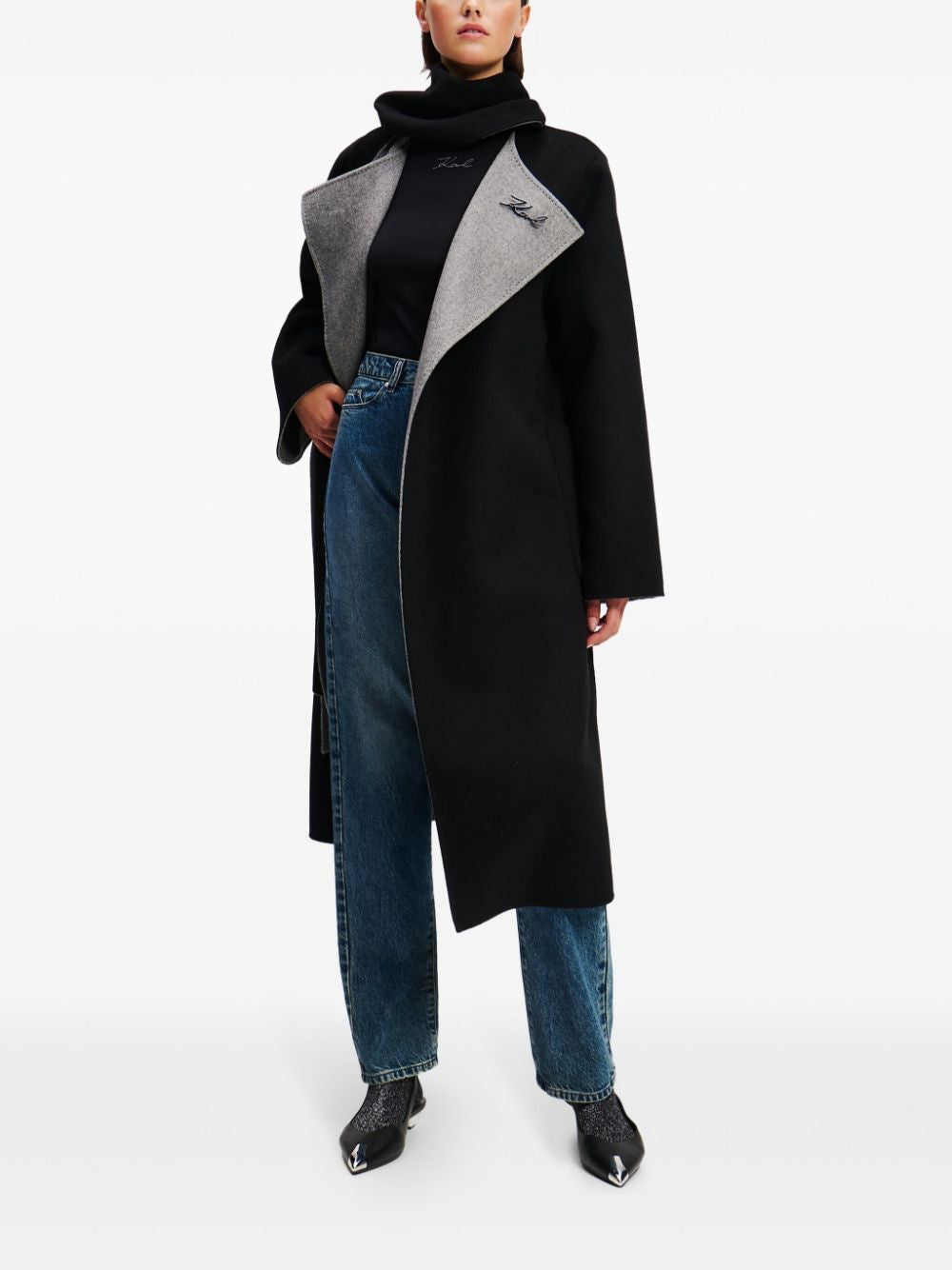 KARL LAGERFELD Stylish Denim Pants for Women - SS25