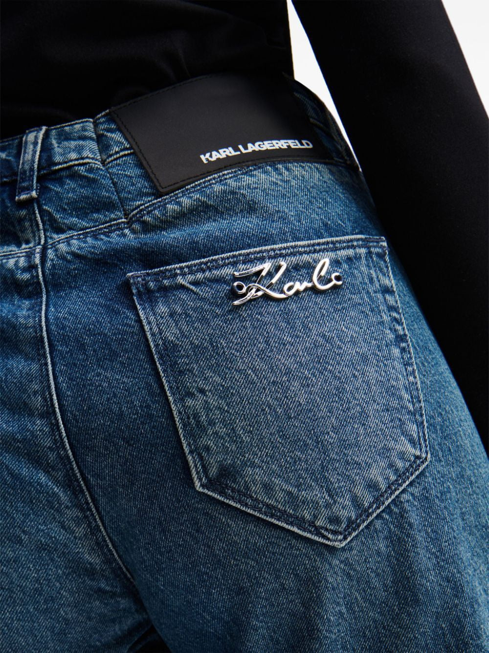 KARL LAGERFELD Stylish Denim Pants for Women - SS25