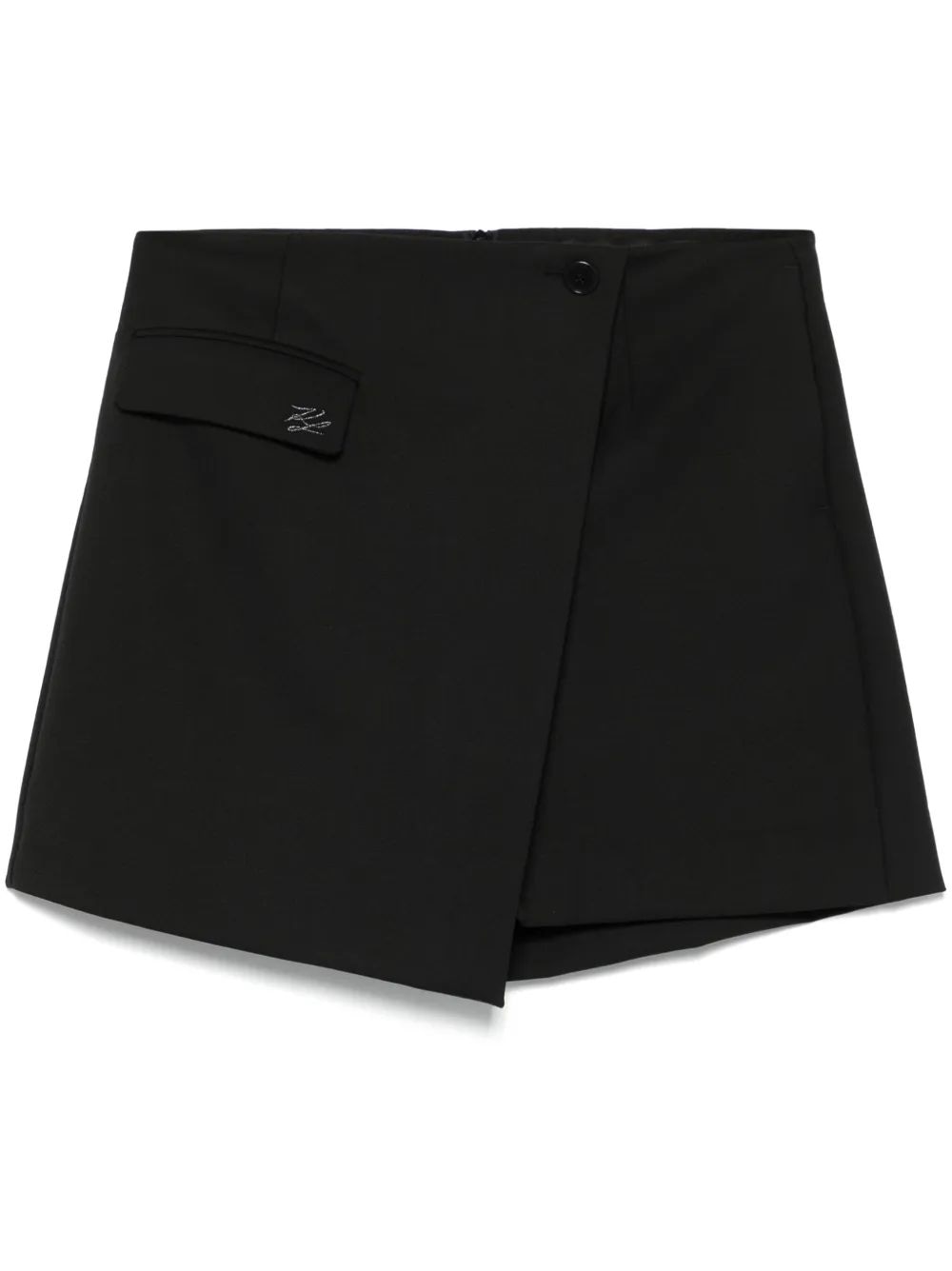 KARL LAGERFELD Logo-Embroidered Mini Skorts for Women