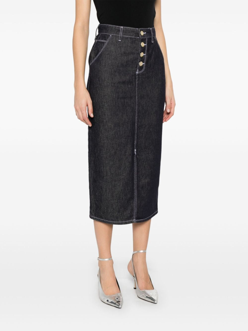 KARL LAGERFELD Denim Skirt for Women - SS25 Collection