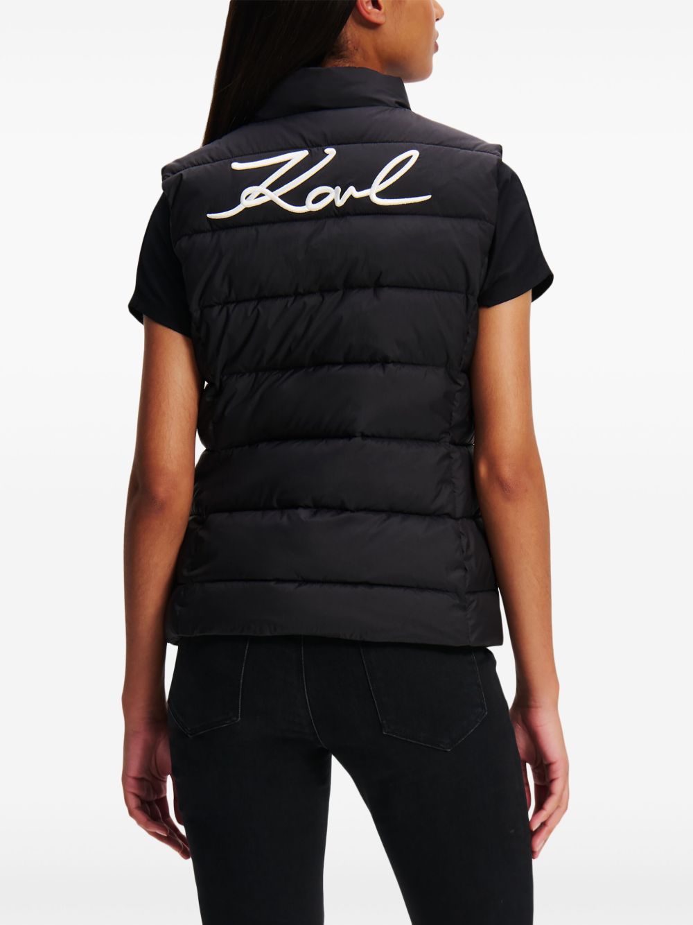 KARL LAGERFELD Sport Vest with Logo for Women - FW25
