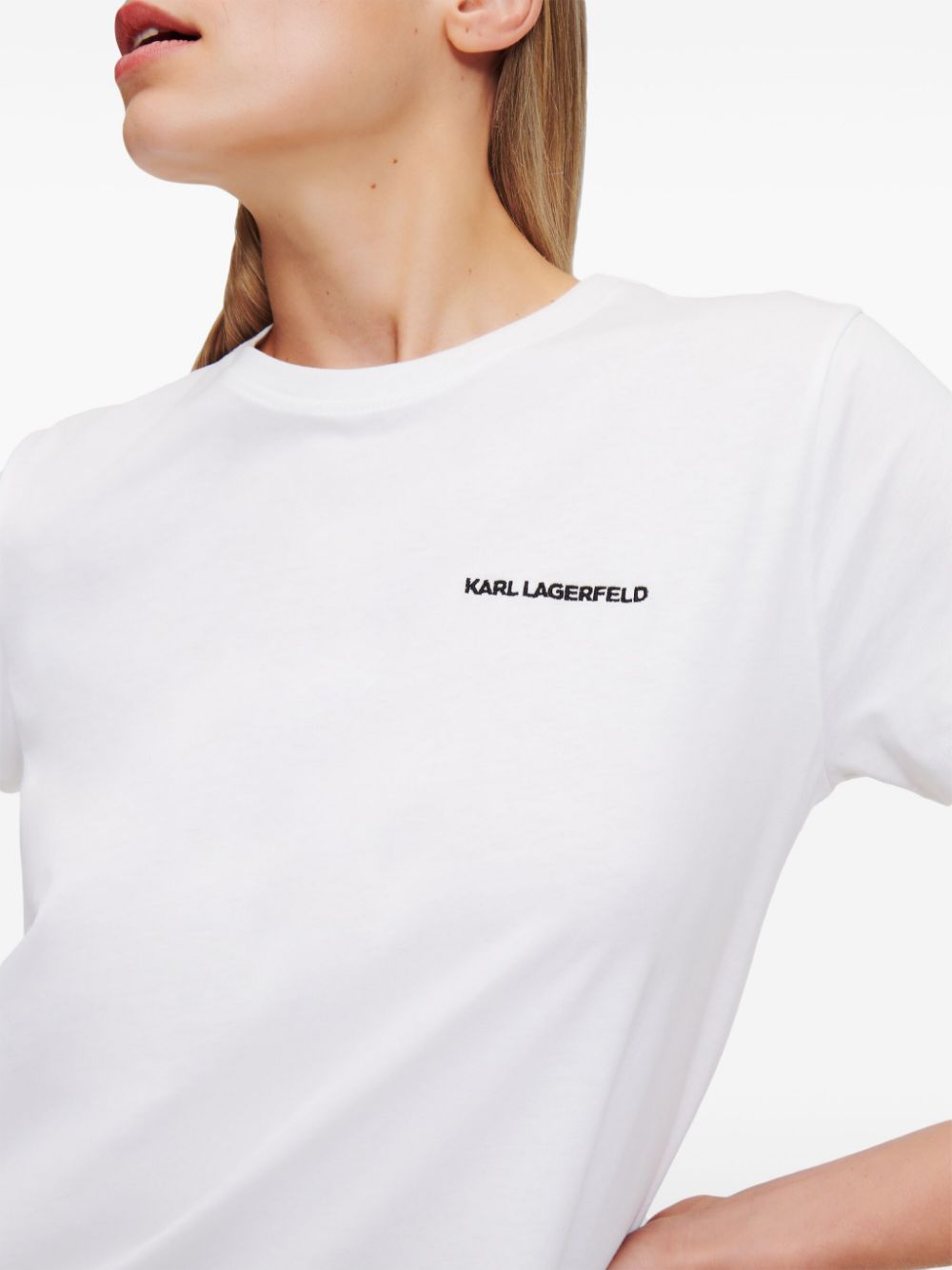 KARL LAGERFELD Essential Logo Tee for Women
