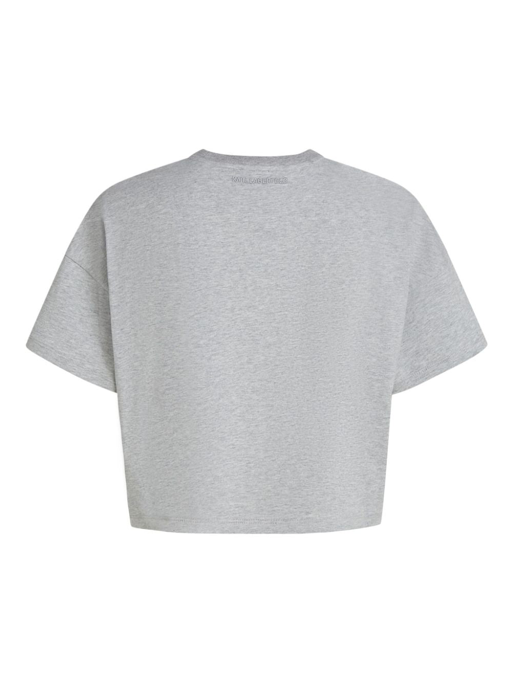 KARL LAGERFELD Signature 3D Autograph T-Shirt for Women