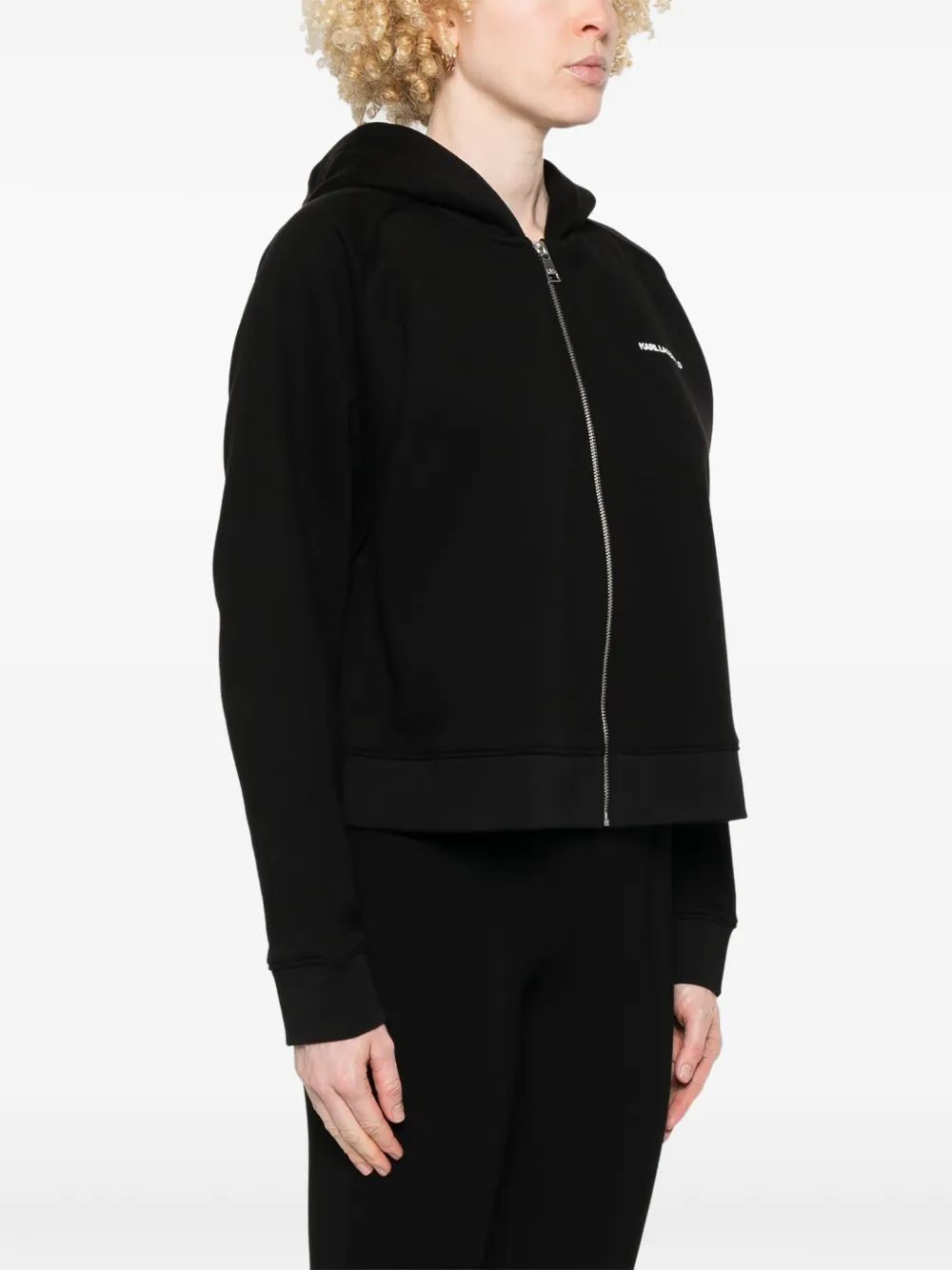 KARL LAGERFELD Logo-Print Hoodie for Women