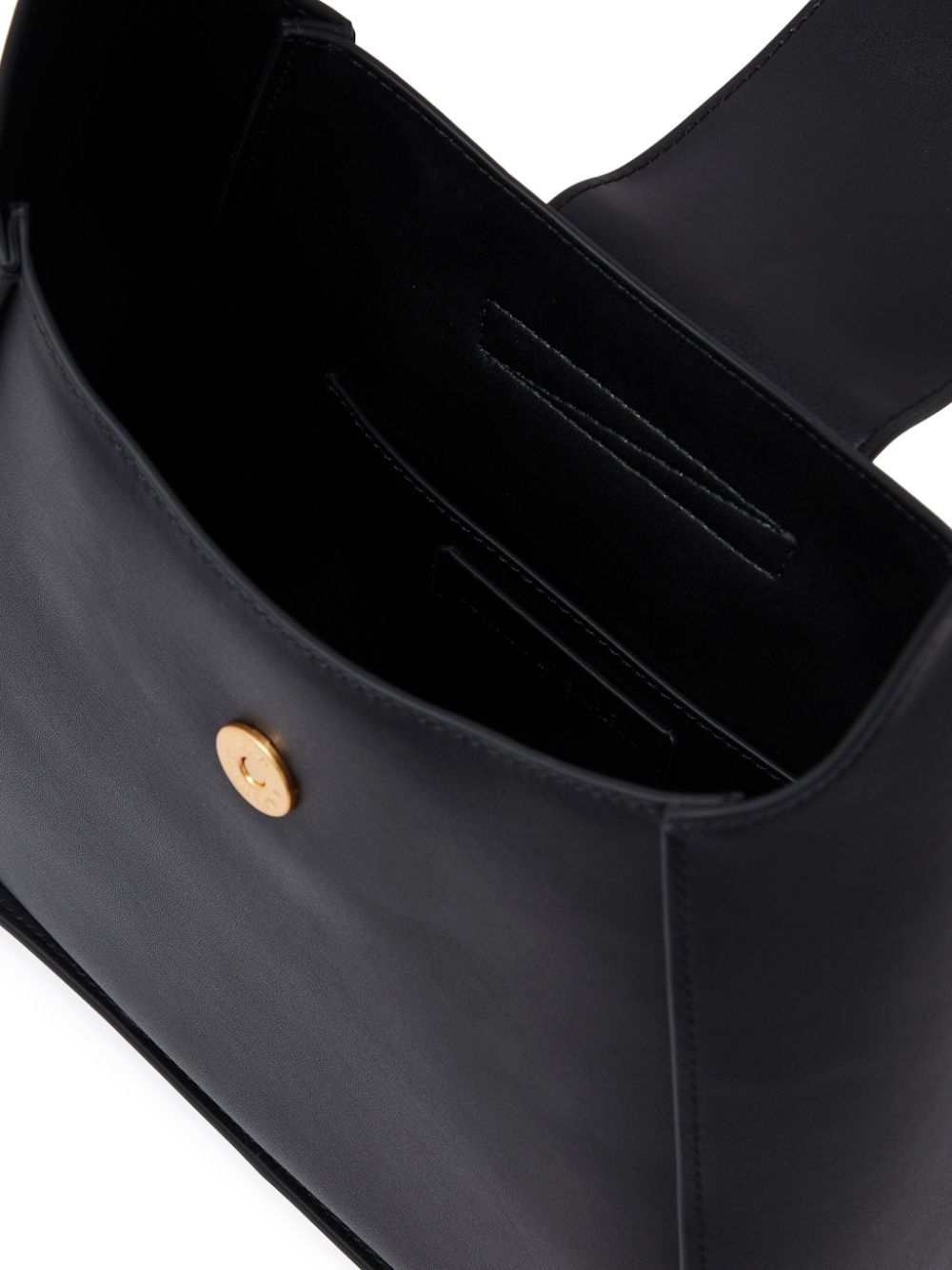 KARL LAGERFELD Signature Leather Shoulder Handbag - SS25