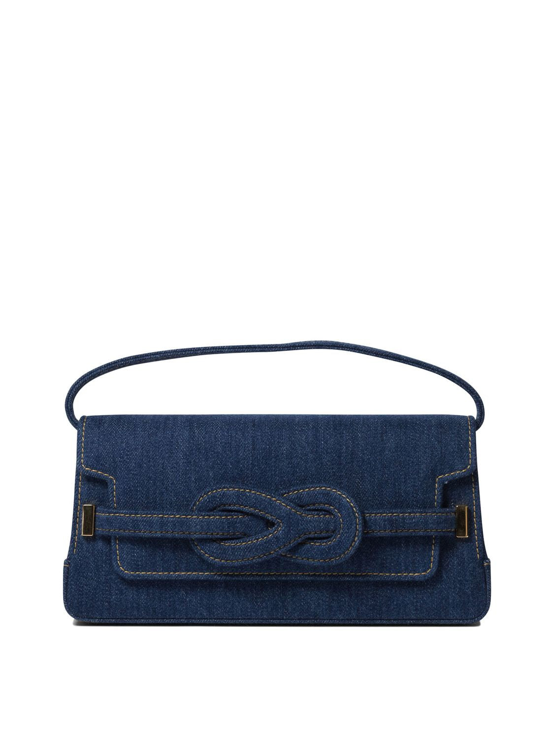 AMATO DANIELE Classic Denim Shoulder Handbag