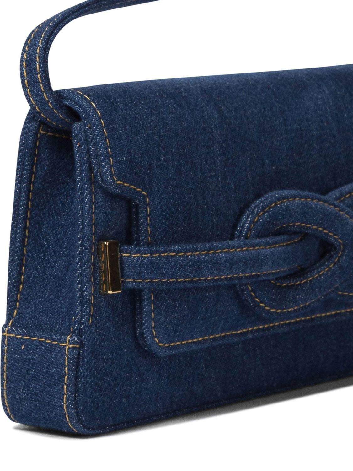 AMATO DANIELE Classic Denim Shoulder Handbag