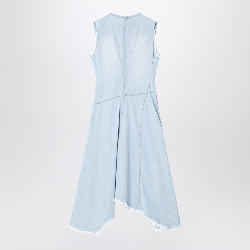 ACNE STUDIOS Asymmetrical Denim Mini Dress