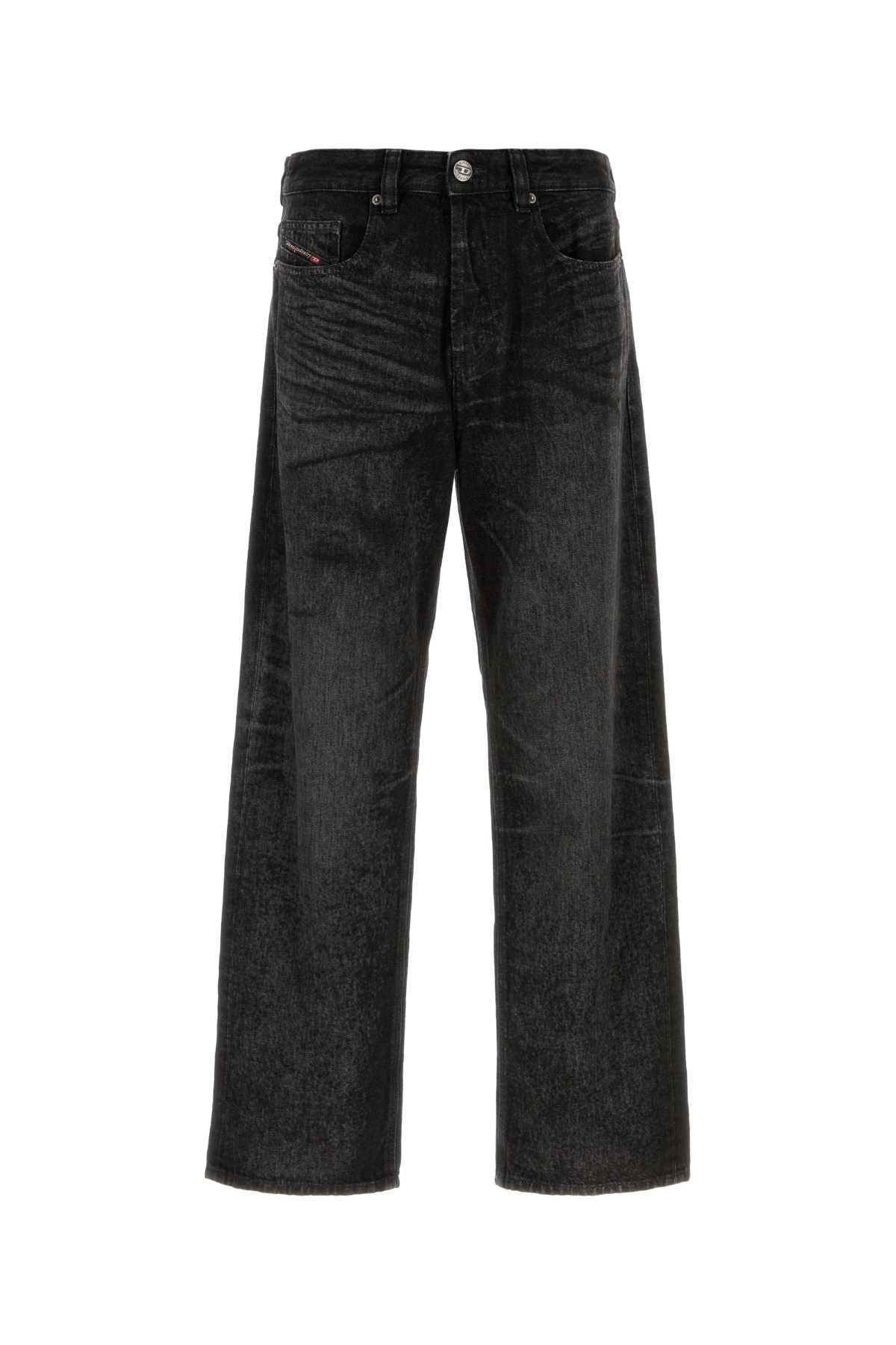 DIESEL Men's Black Denim Jeans - FW25 Collection