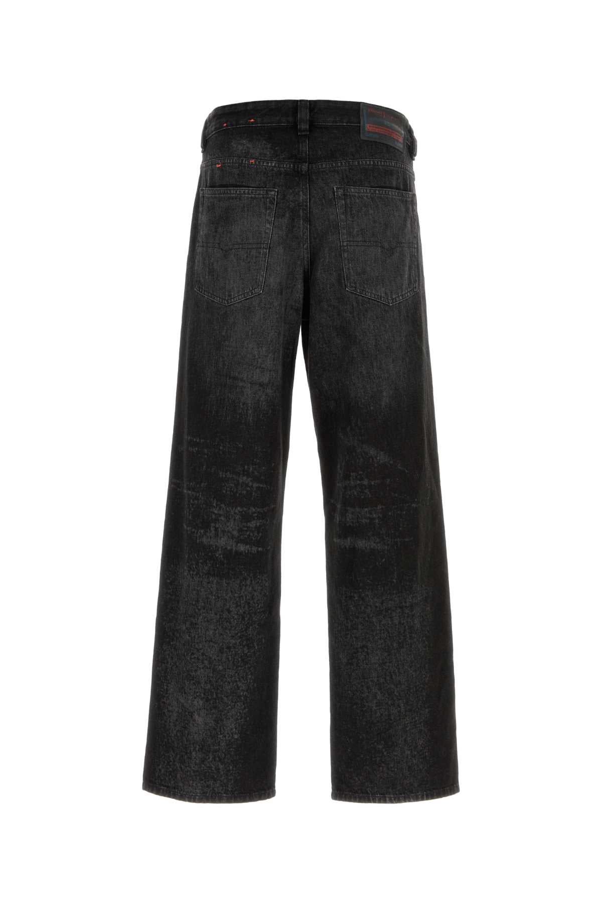DIESEL Men's Black Denim Jeans - FW25 Collection