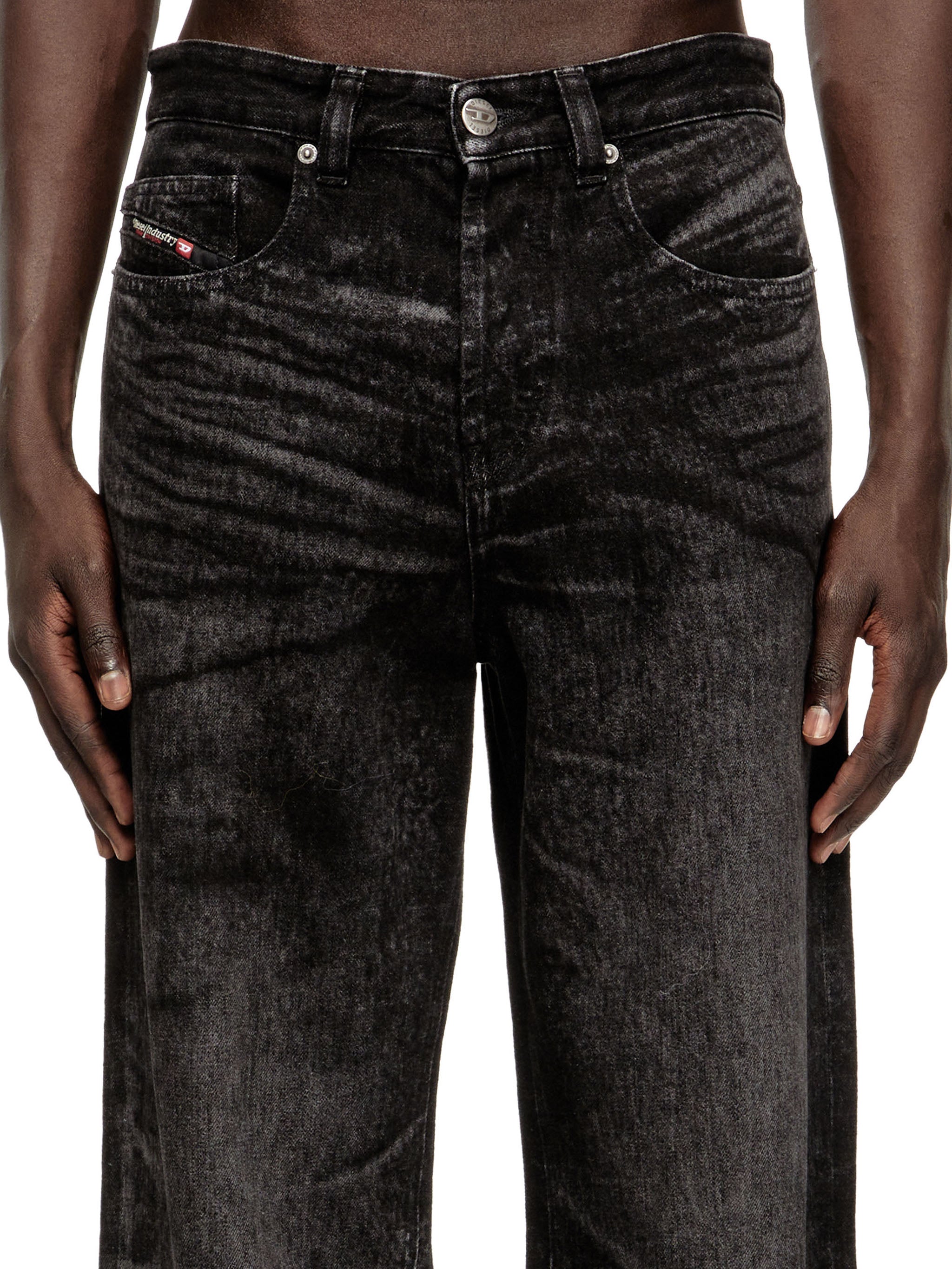 DIESEL Wide-Leg High-Waisted Denim Jeans for Women