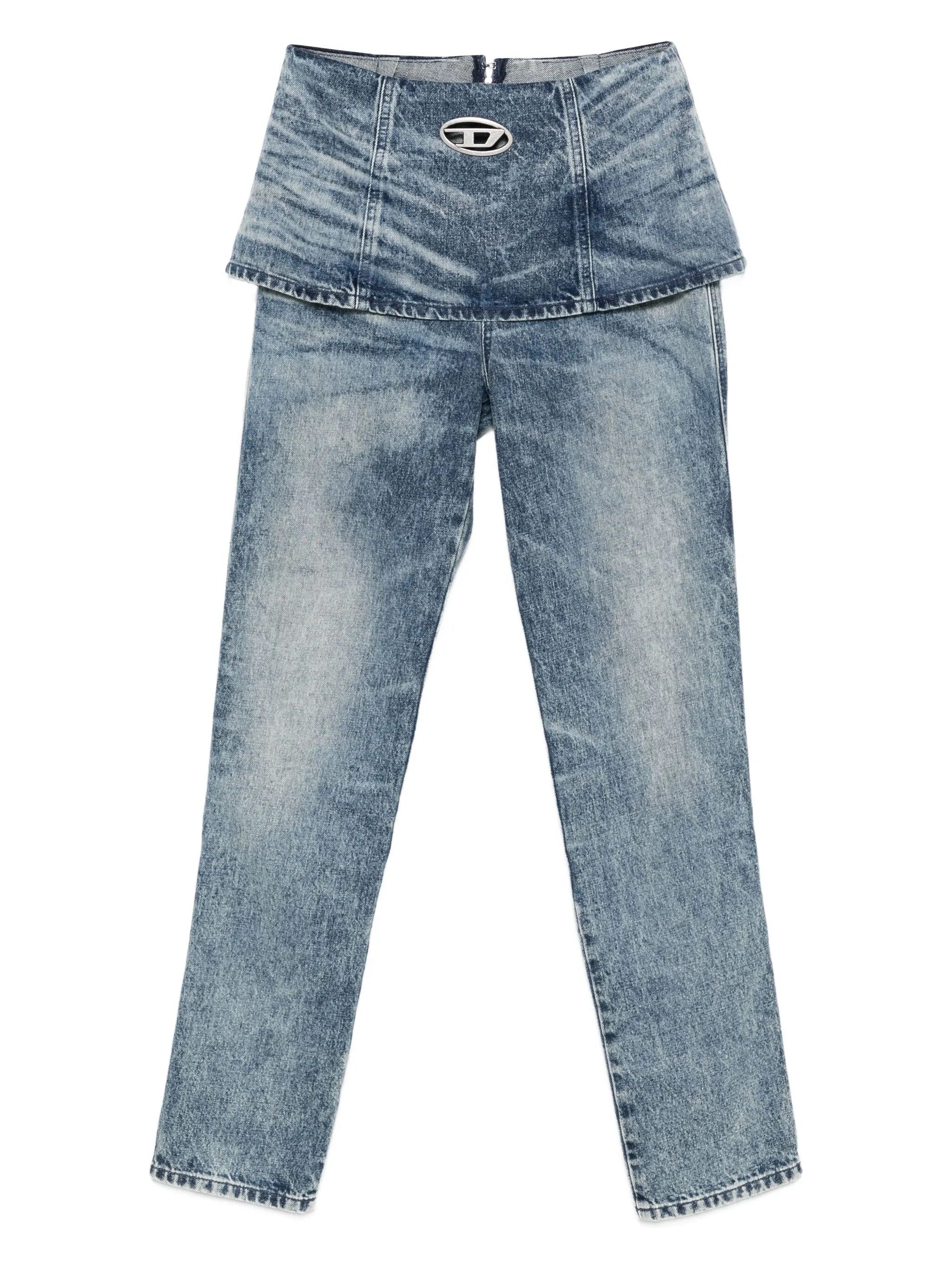 DIESEL Mini Layered Jeans Trousers for Women