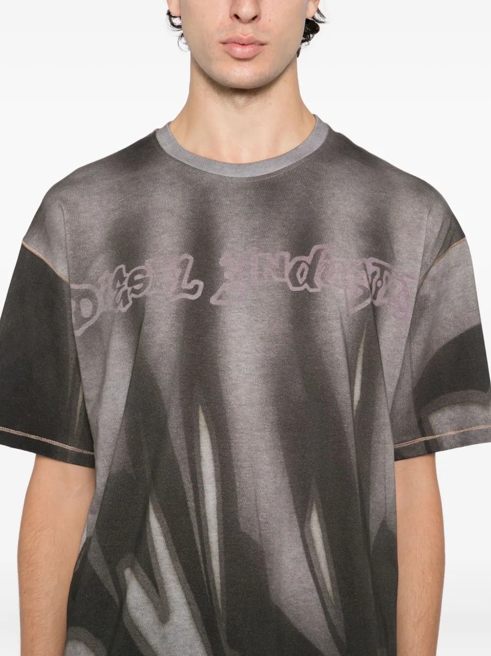 DIESEL Boxy Fit T-Shirt for Men