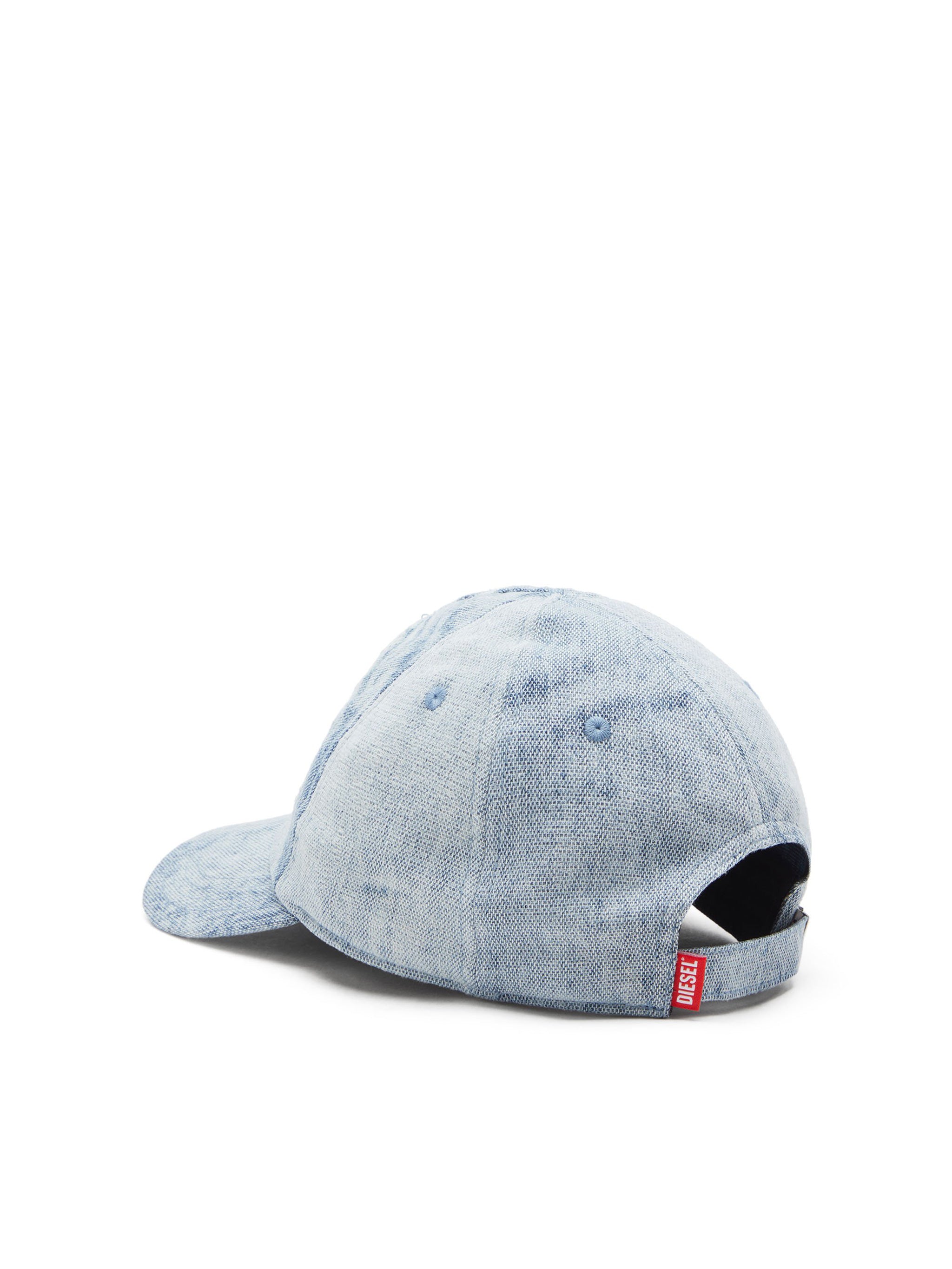 DIESEL Distressed Baseball Cap with Adjustable Back Closure