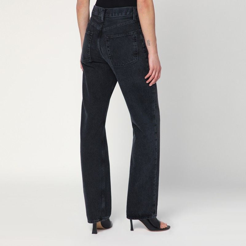 AGOLDE High Rise V-Waist Straight Leg Jeans
